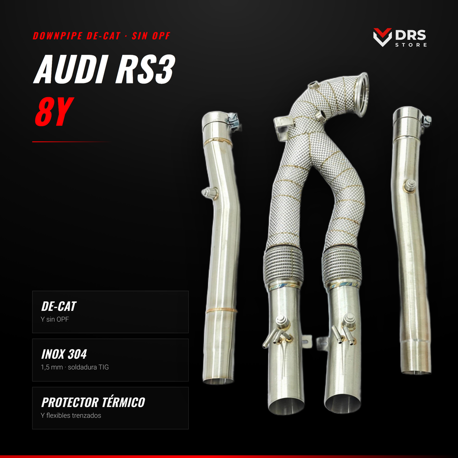 Downpipe Audi RS3 8Y De-cat
