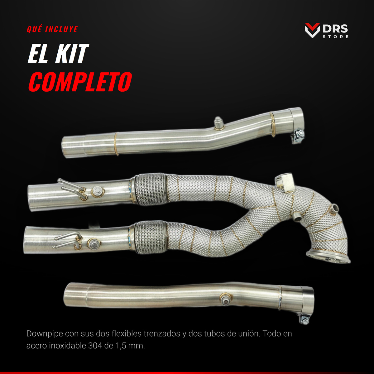 Downpipe Audi RS3 8Y De-cat