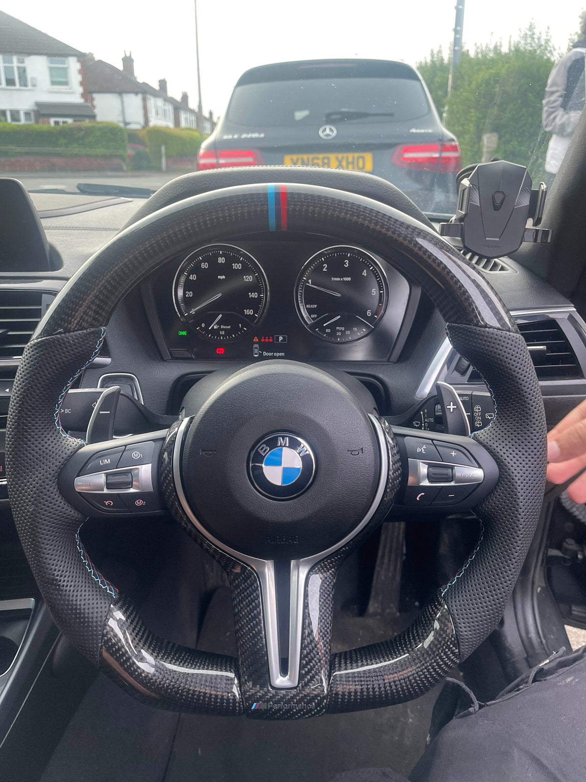 Volante BMW M instalado