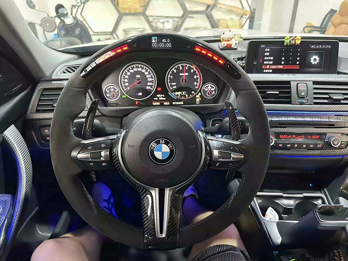 Volante BMW M instalado