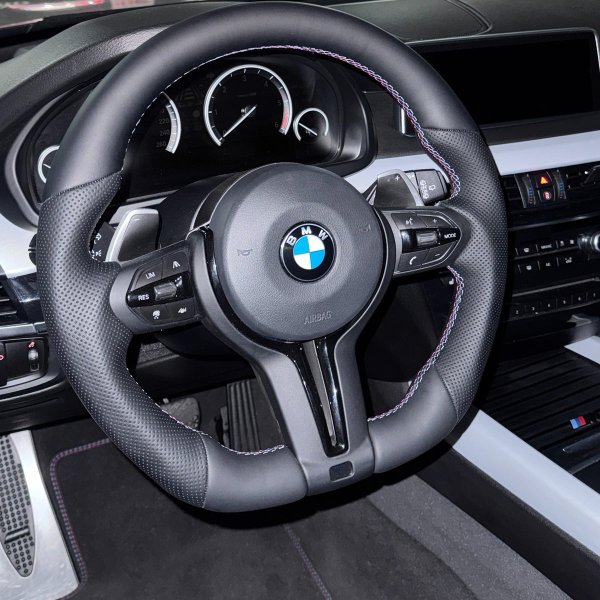 Volante BMW M instalado