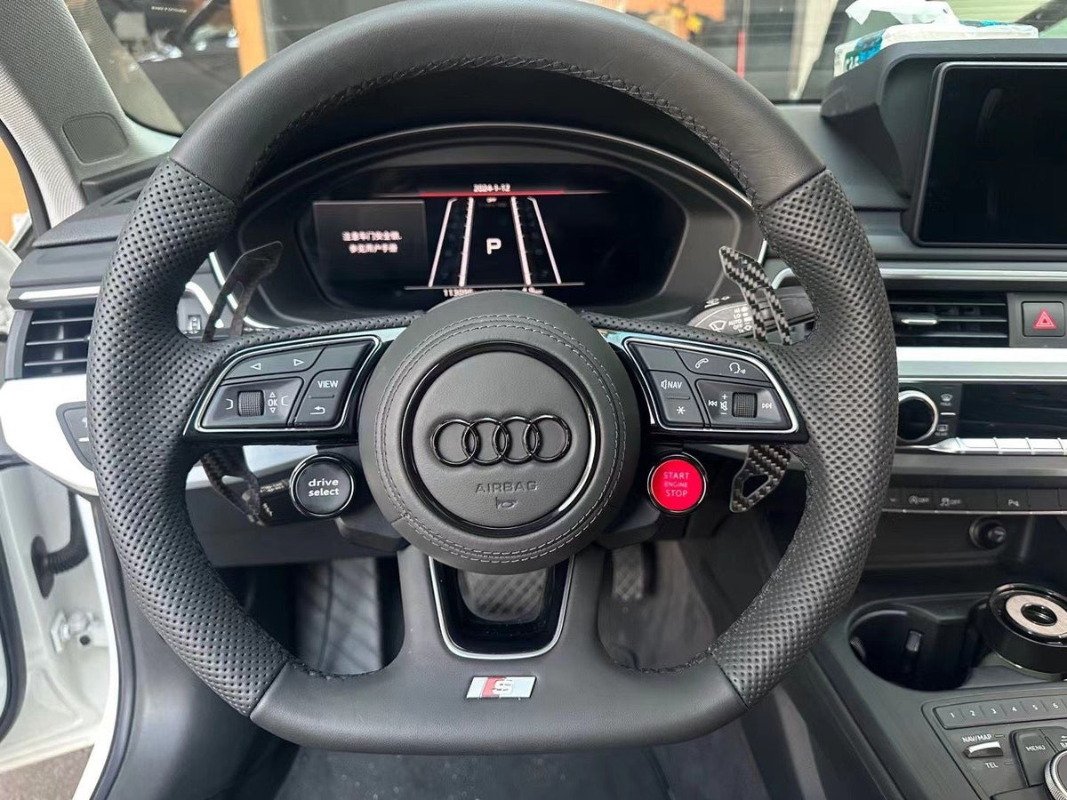 Volante Audi RS instalado