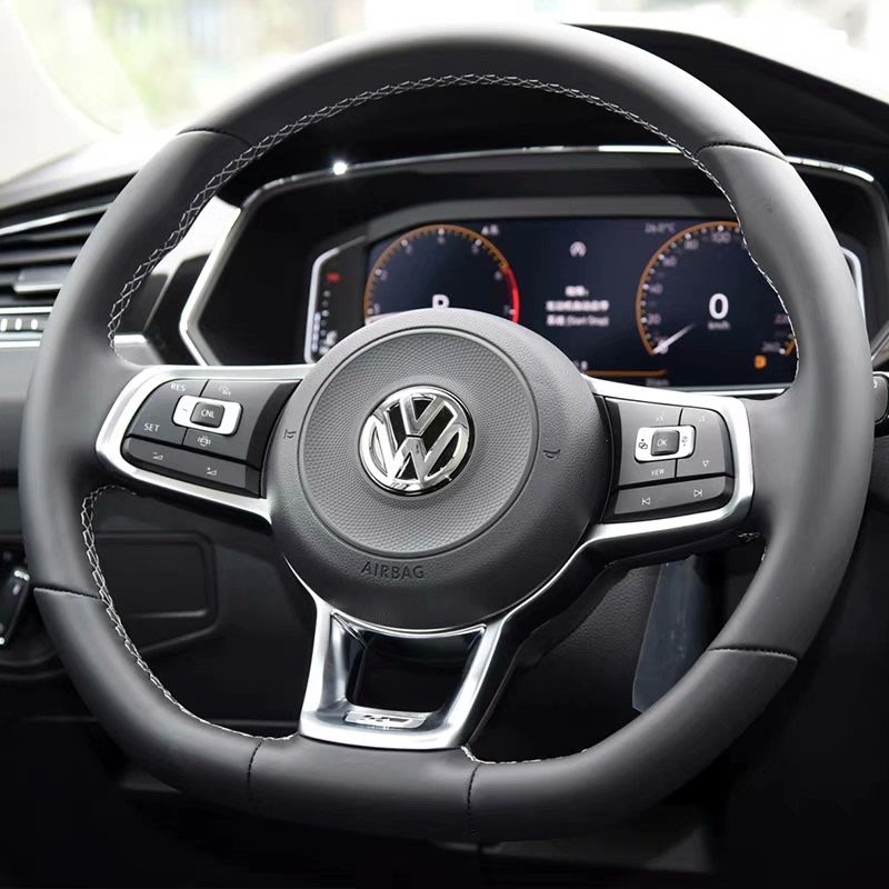 Volante Volkswagen R instalado