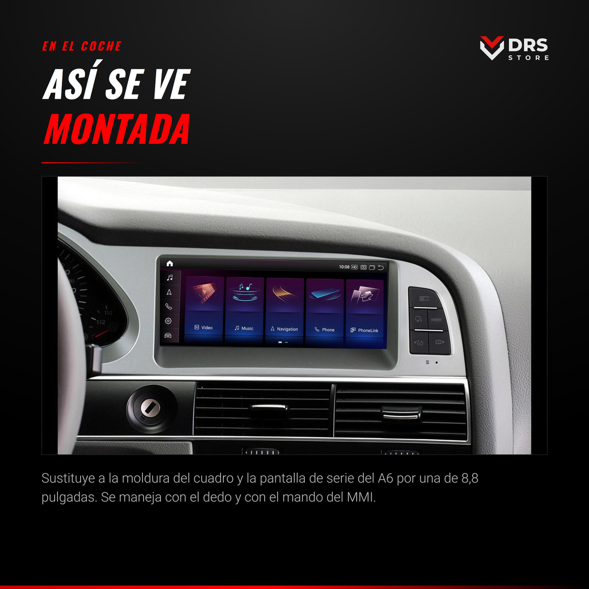 Pantalla Android Audi A6 C6
