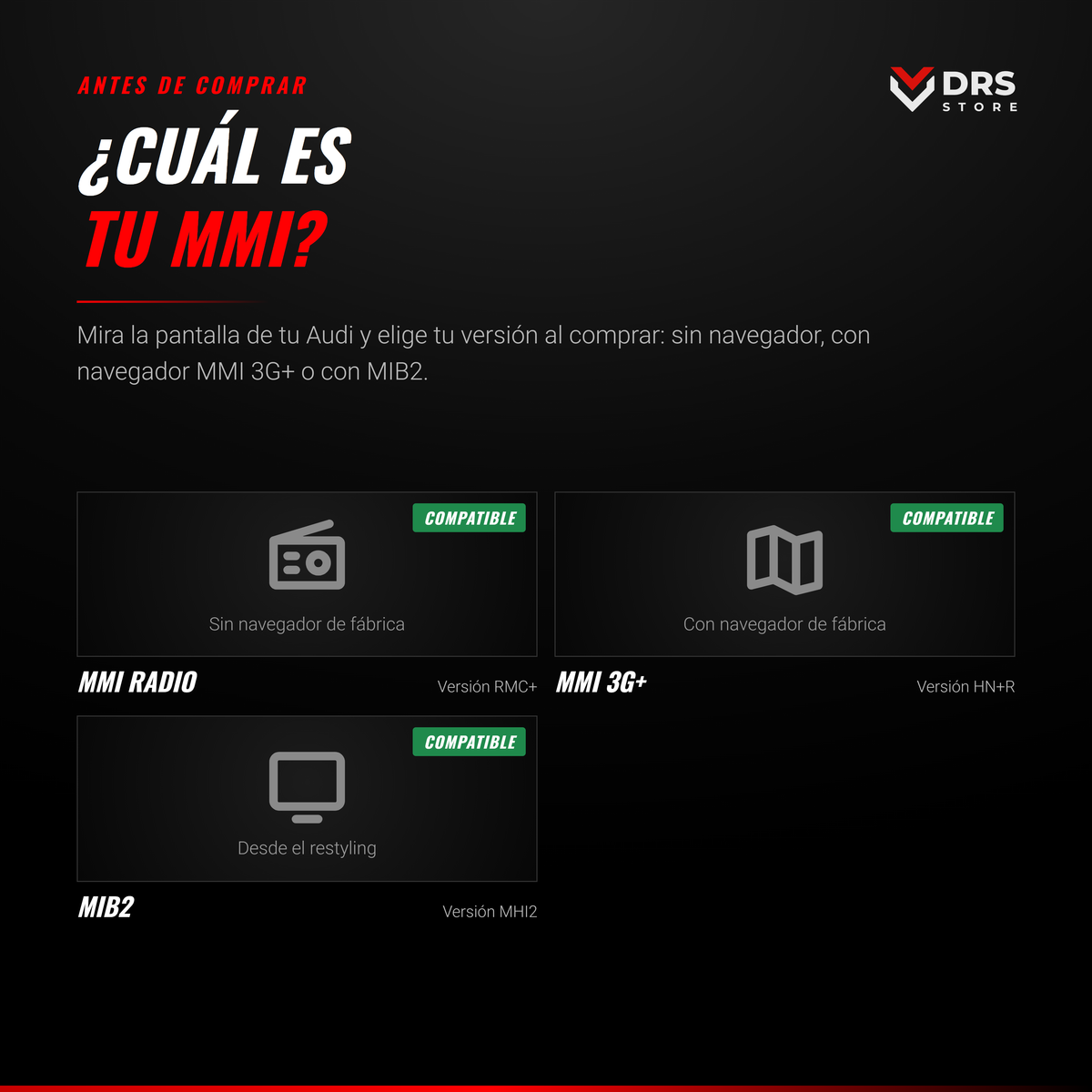 Pantalla Android Audi A6 C7 y A7 4G