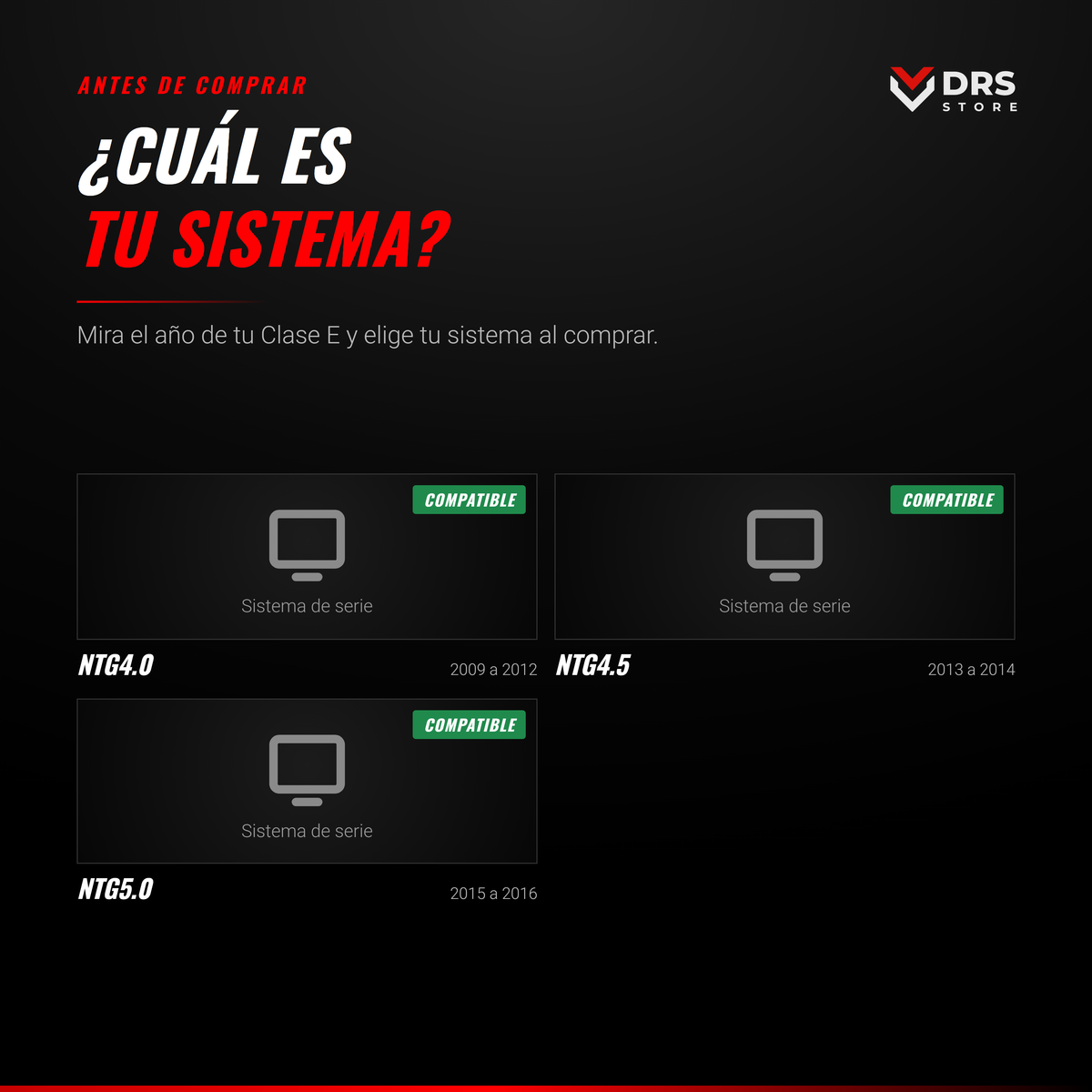 Pantalla Android Mercedes Clase E W212