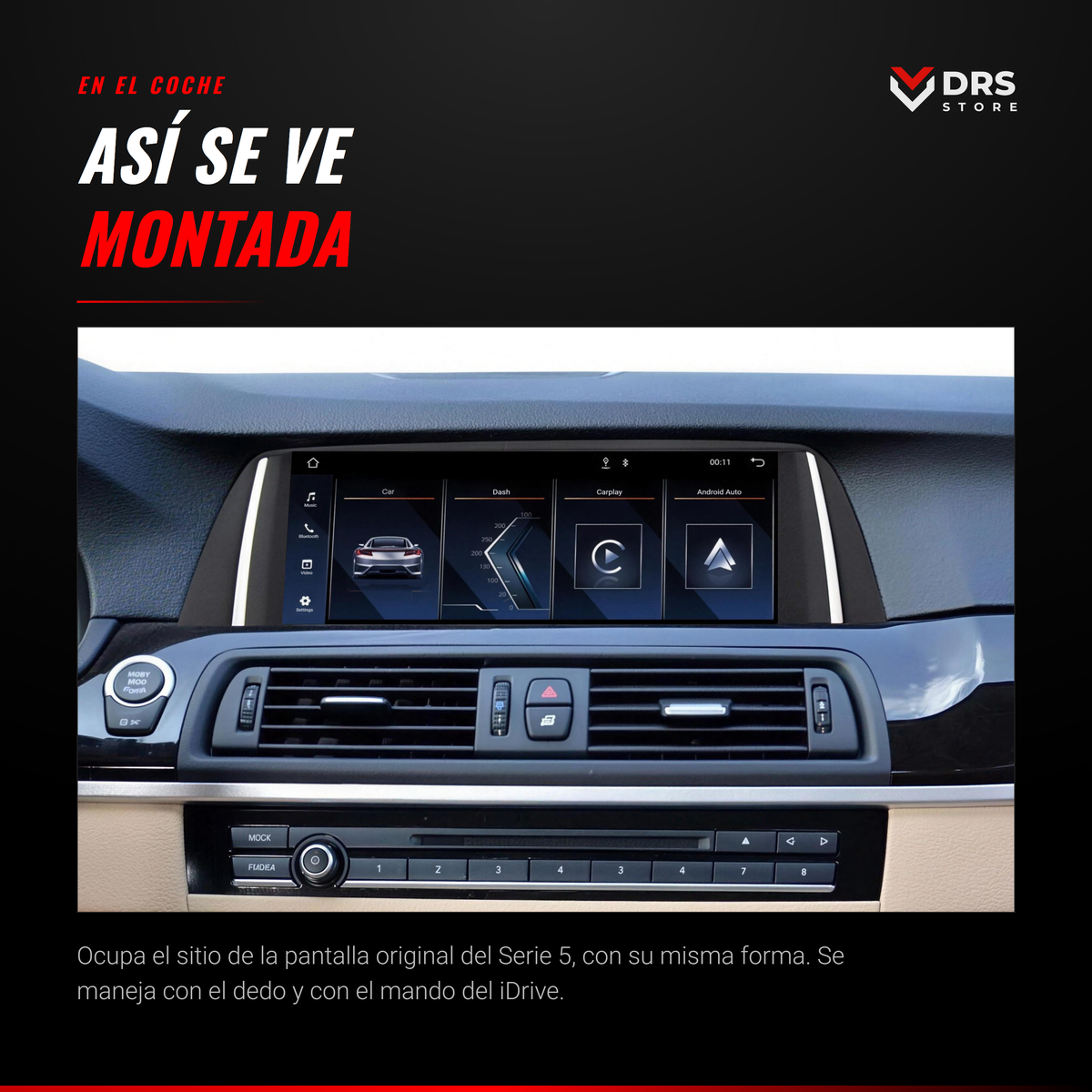 Pantalla Linux BMW Serie 5 F10 F11