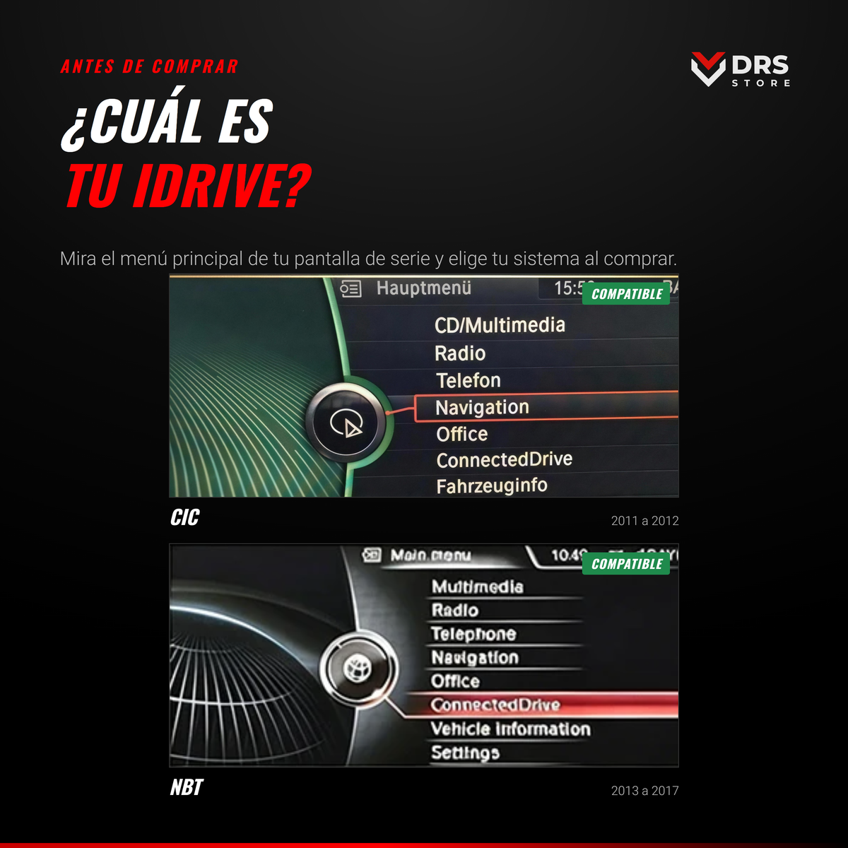 Pantalla Linux BMW Serie 5 F10 F11