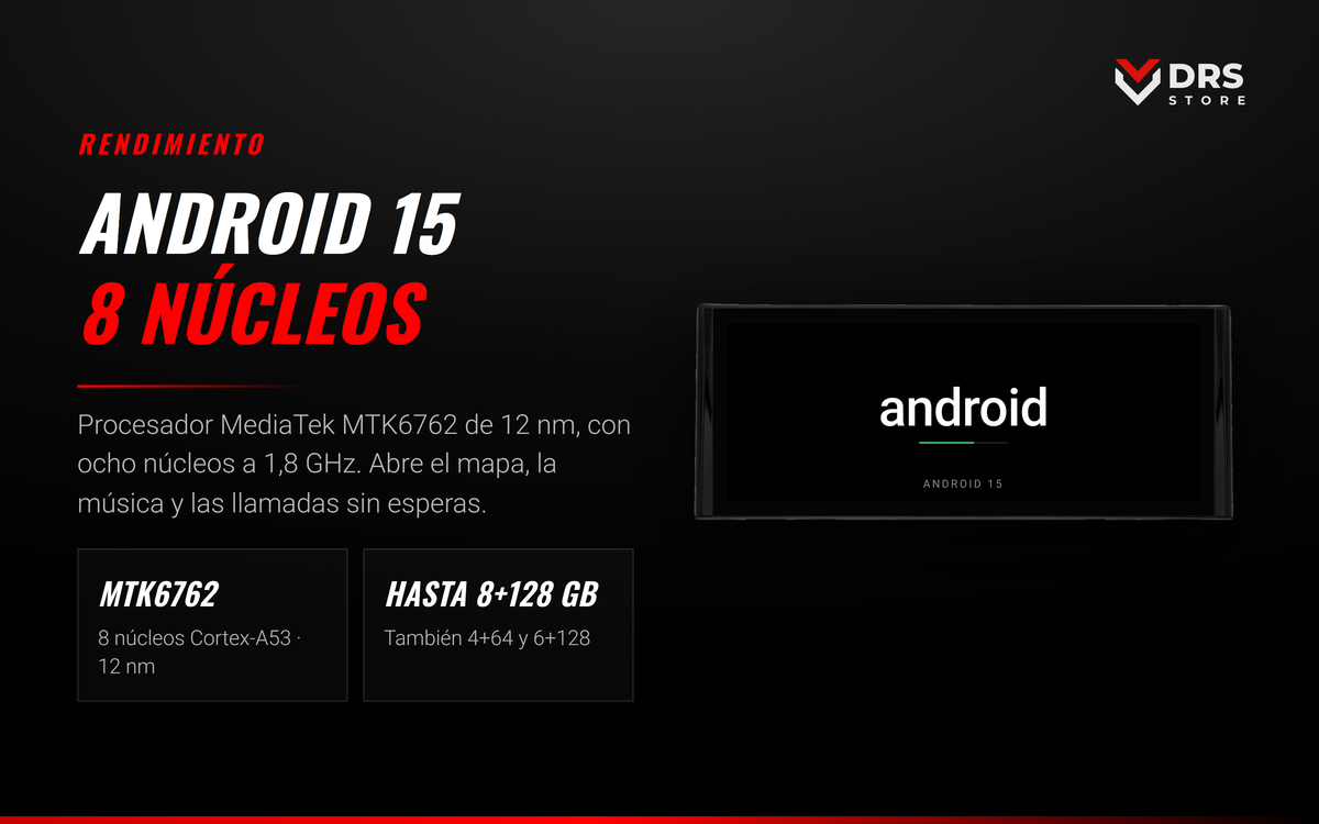 Pantalla Android Audi Q3 8U 12,5", foto 2