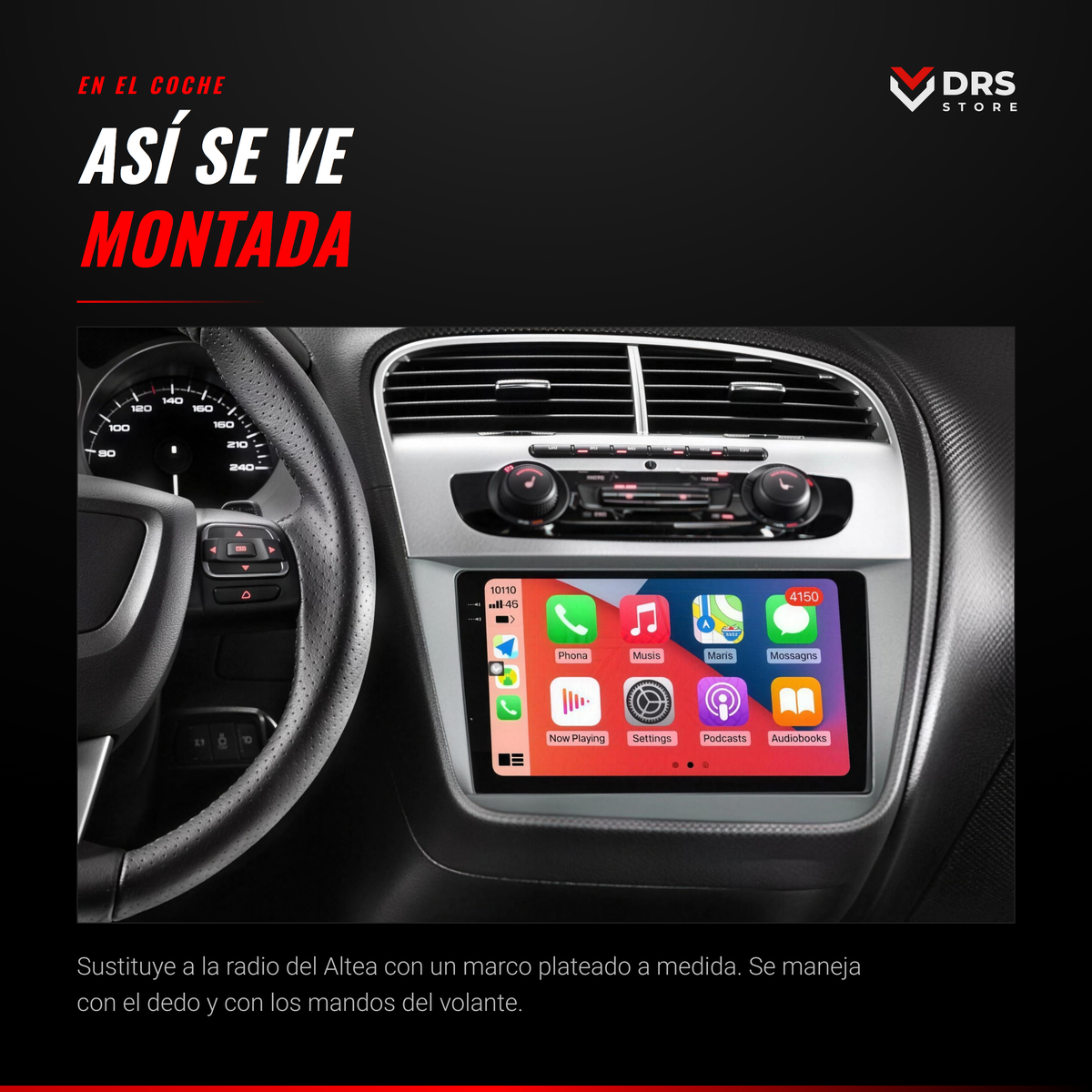 Pantalla Android Seat Altea, Altea XL y Toledo