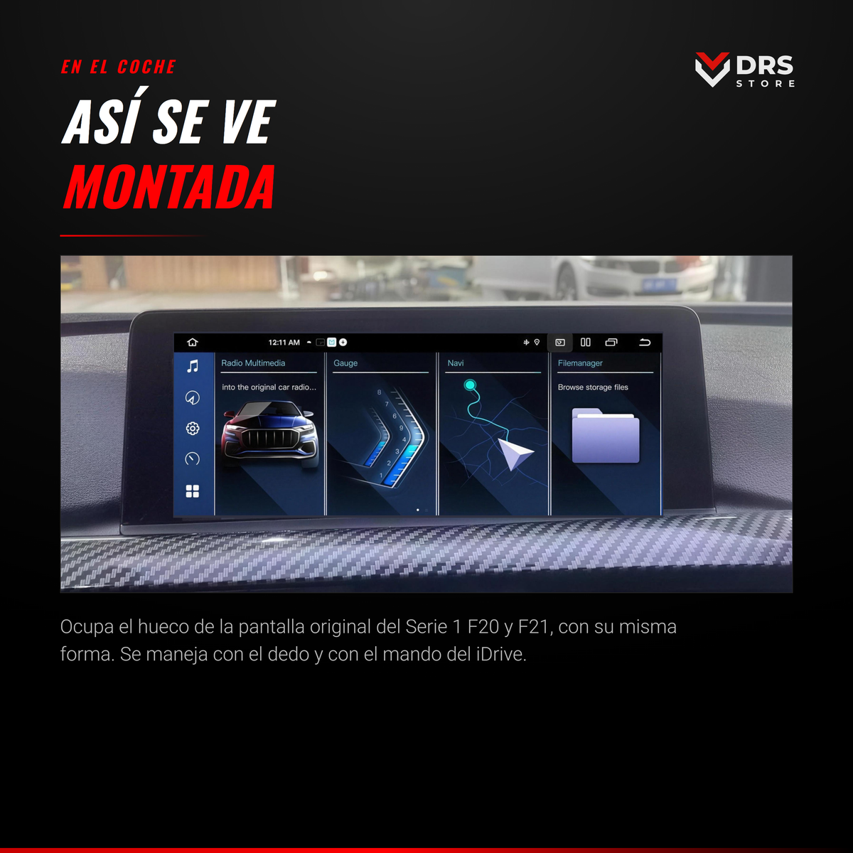 Pantalla Android BMW Serie 1 F20 y F21