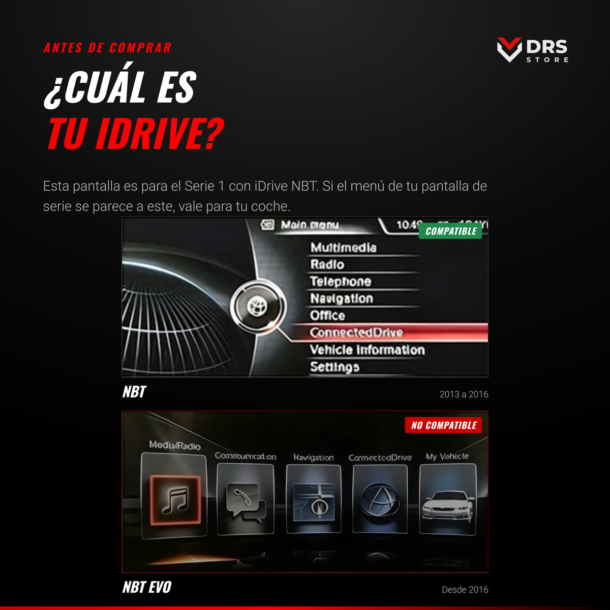 Pantalla Android BMW Serie 1 F20 y F21