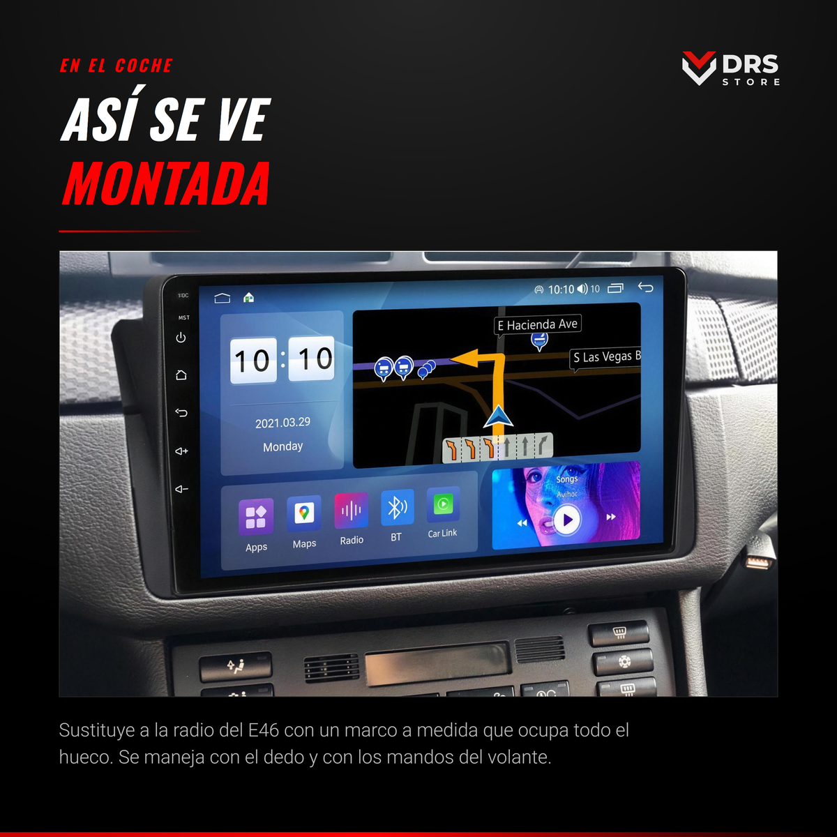 Pantalla Android BMW Serie 3 E46 y M3 E46