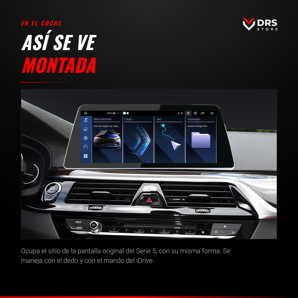 Pantalla Android BMW Serie 5 G30