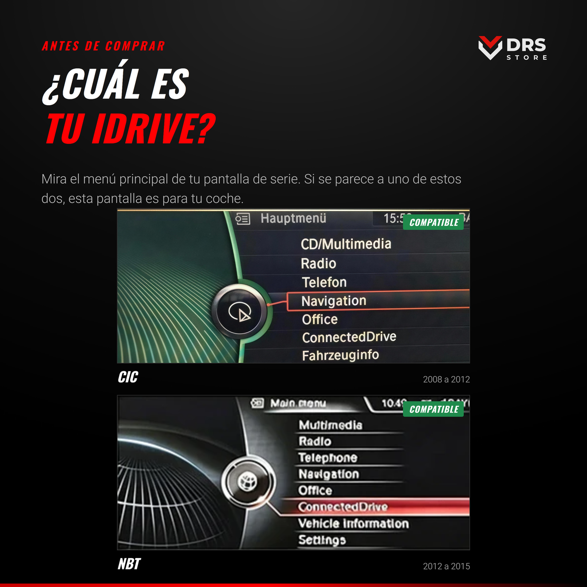 Pantalla Android BMW Serie 7 F01 y F02