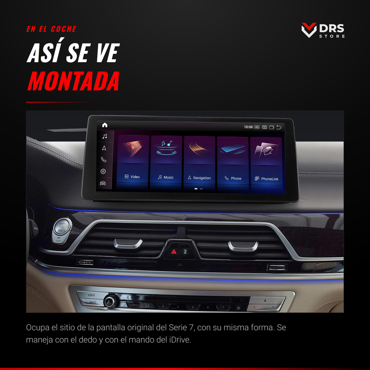 Pantalla Android BMW Serie 7 G11 y G12