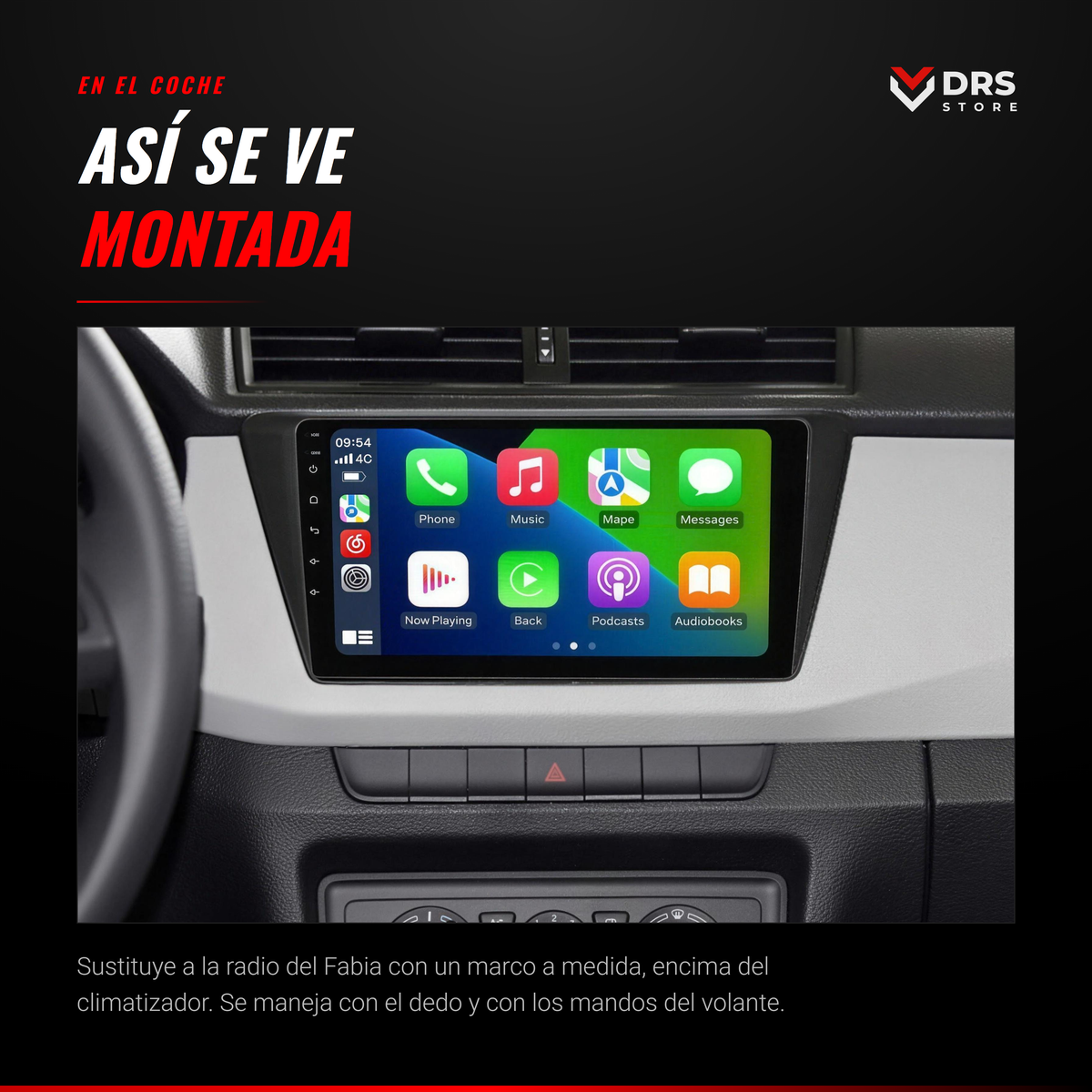 Pantalla Android Skoda Fabia III
