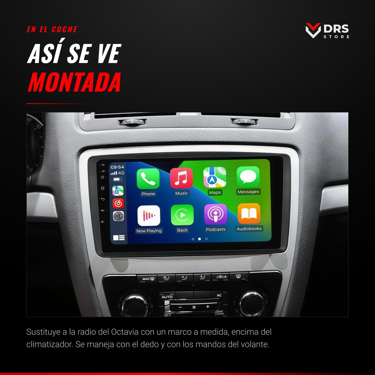 Pantalla Android Skoda Octavia 1Z
