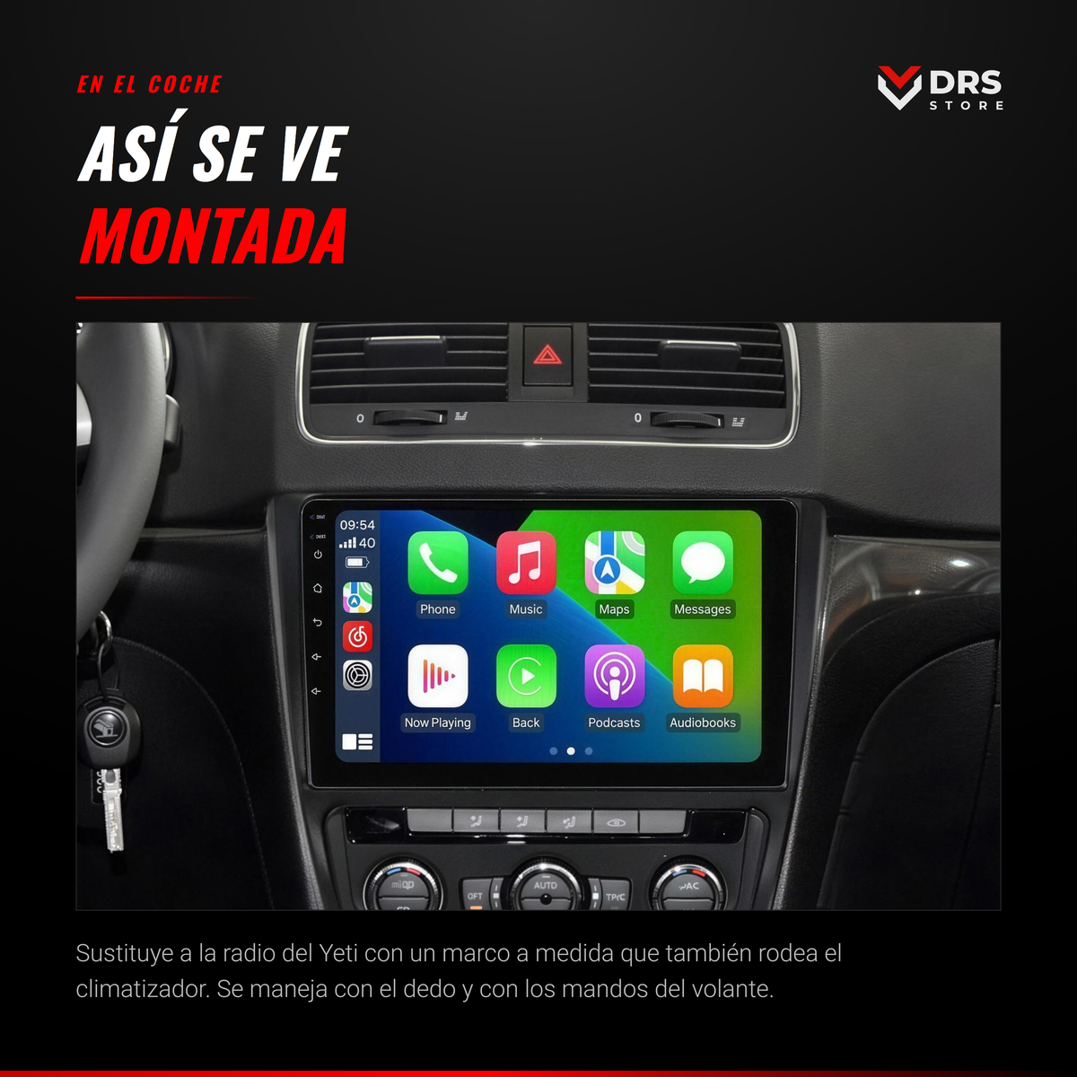 Pantalla Android Skoda Yeti