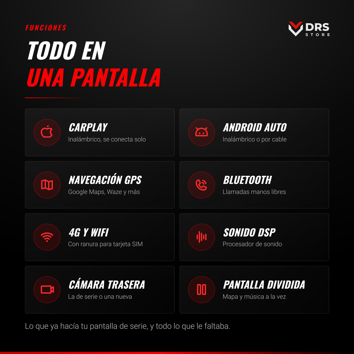 Pantalla Android Mercedes SLK R172 y SLC