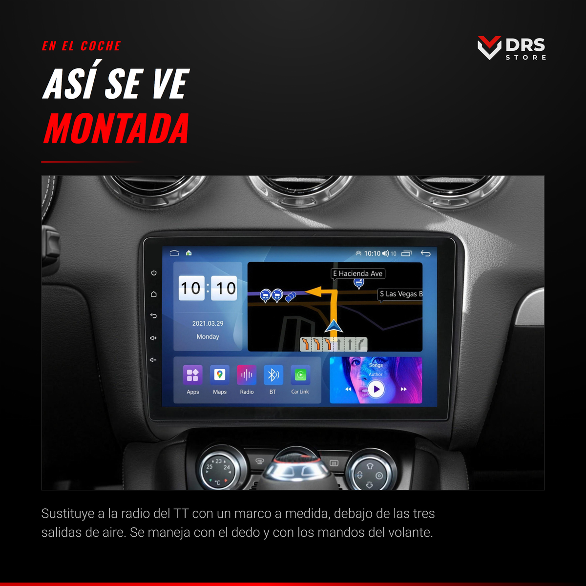 Pantalla Android Audi TT 8J