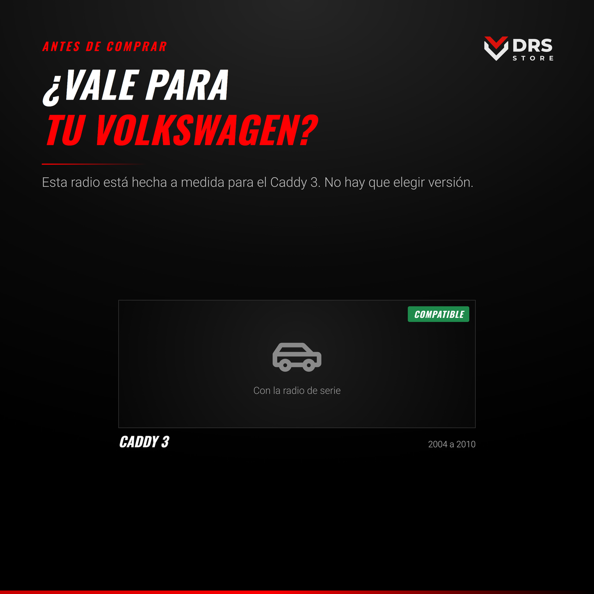 Pantalla Android Volkswagen Caddy 3