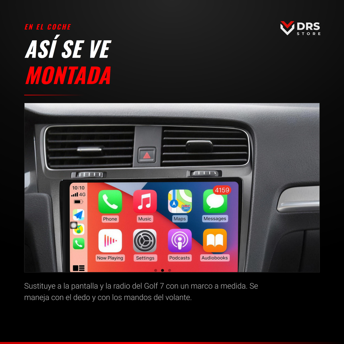 Pantalla Android Volkswagen Golf 7