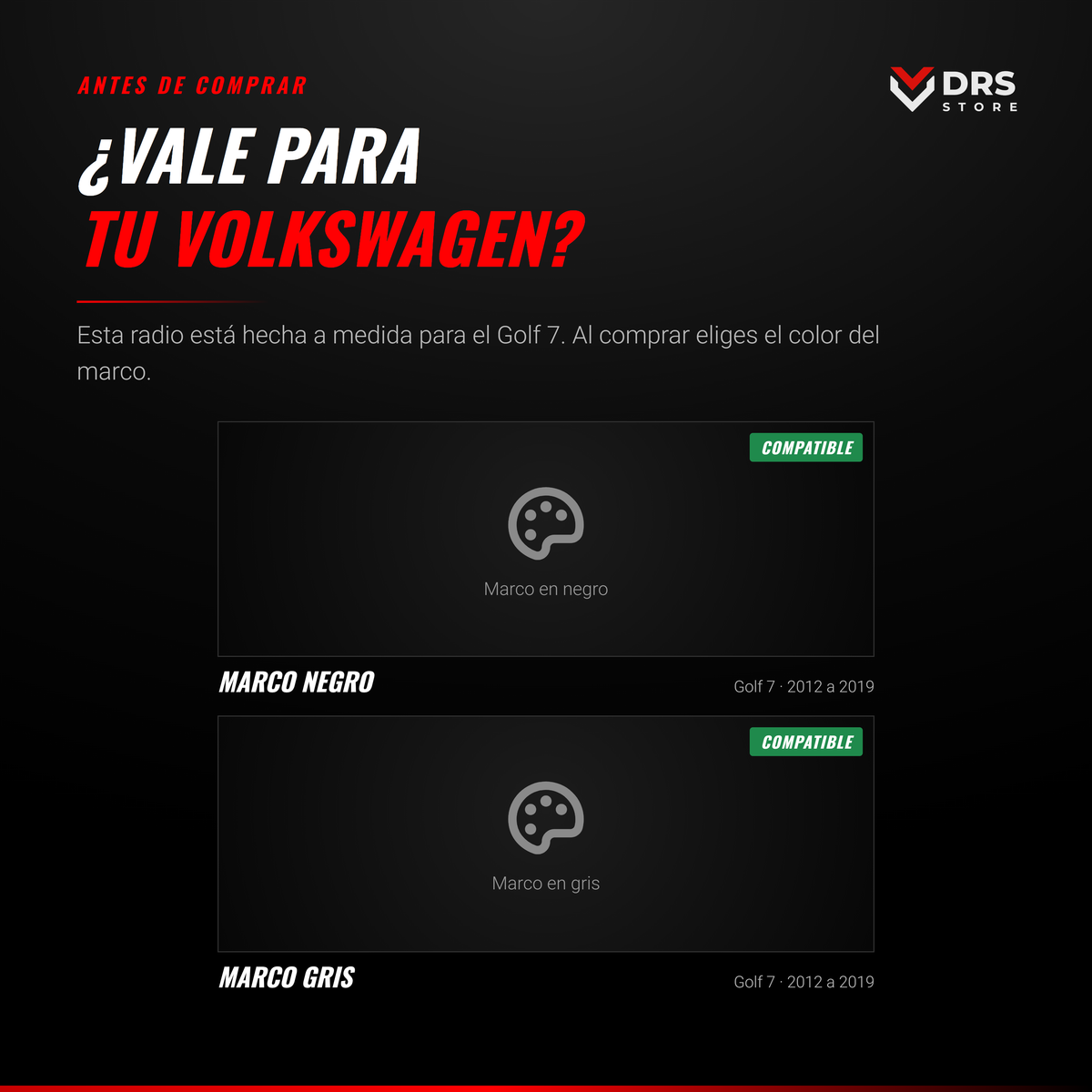 Pantalla Android Volkswagen Golf 7