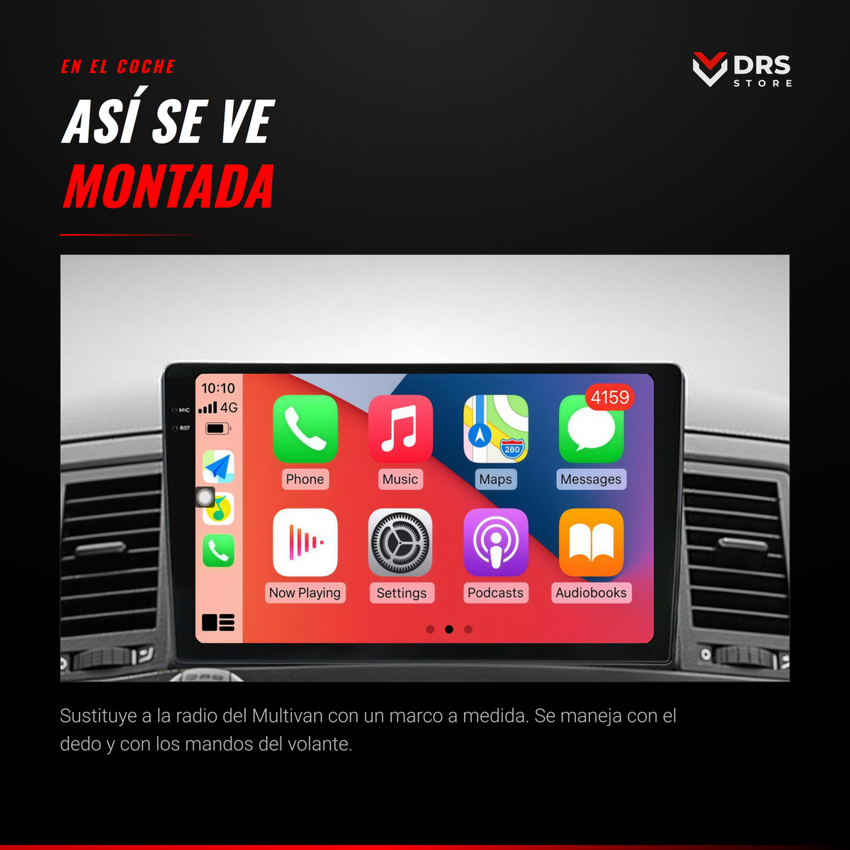 Pantalla Android Volkswagen Multivan T5