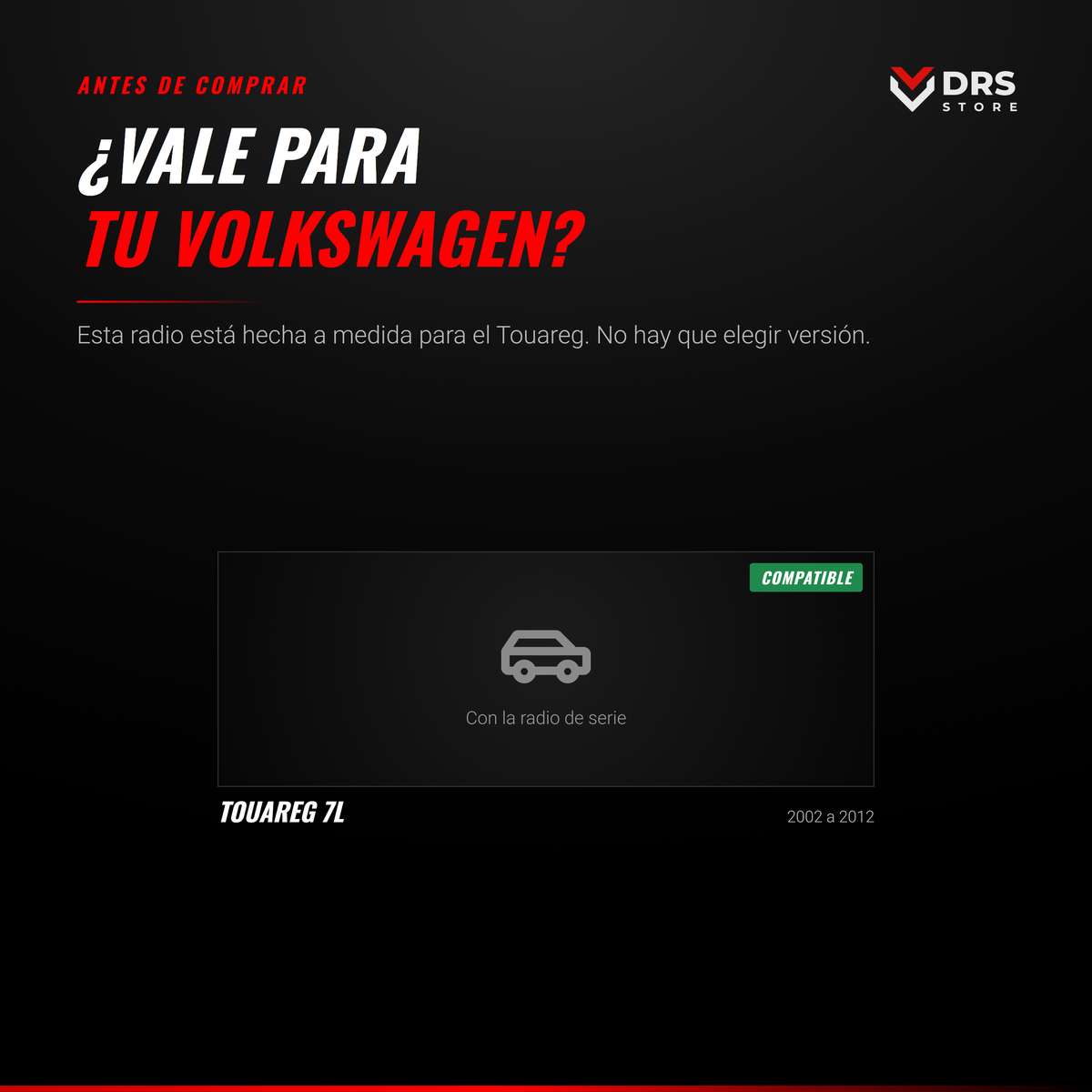 Pantalla Android Volkswagen Touareg 7L