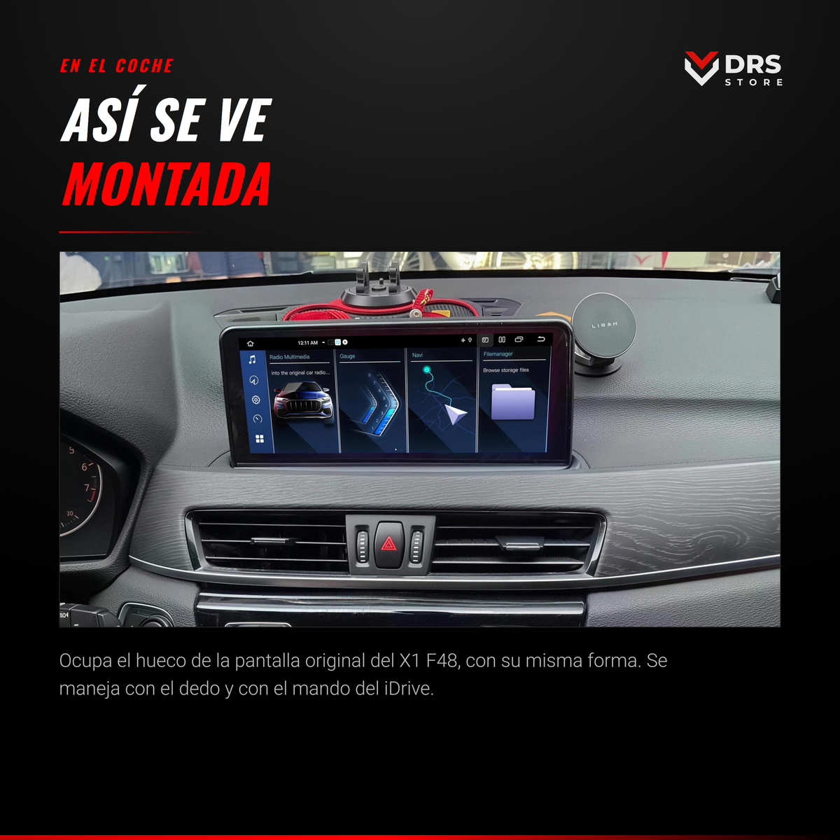 Pantalla Android BMW X1 F48