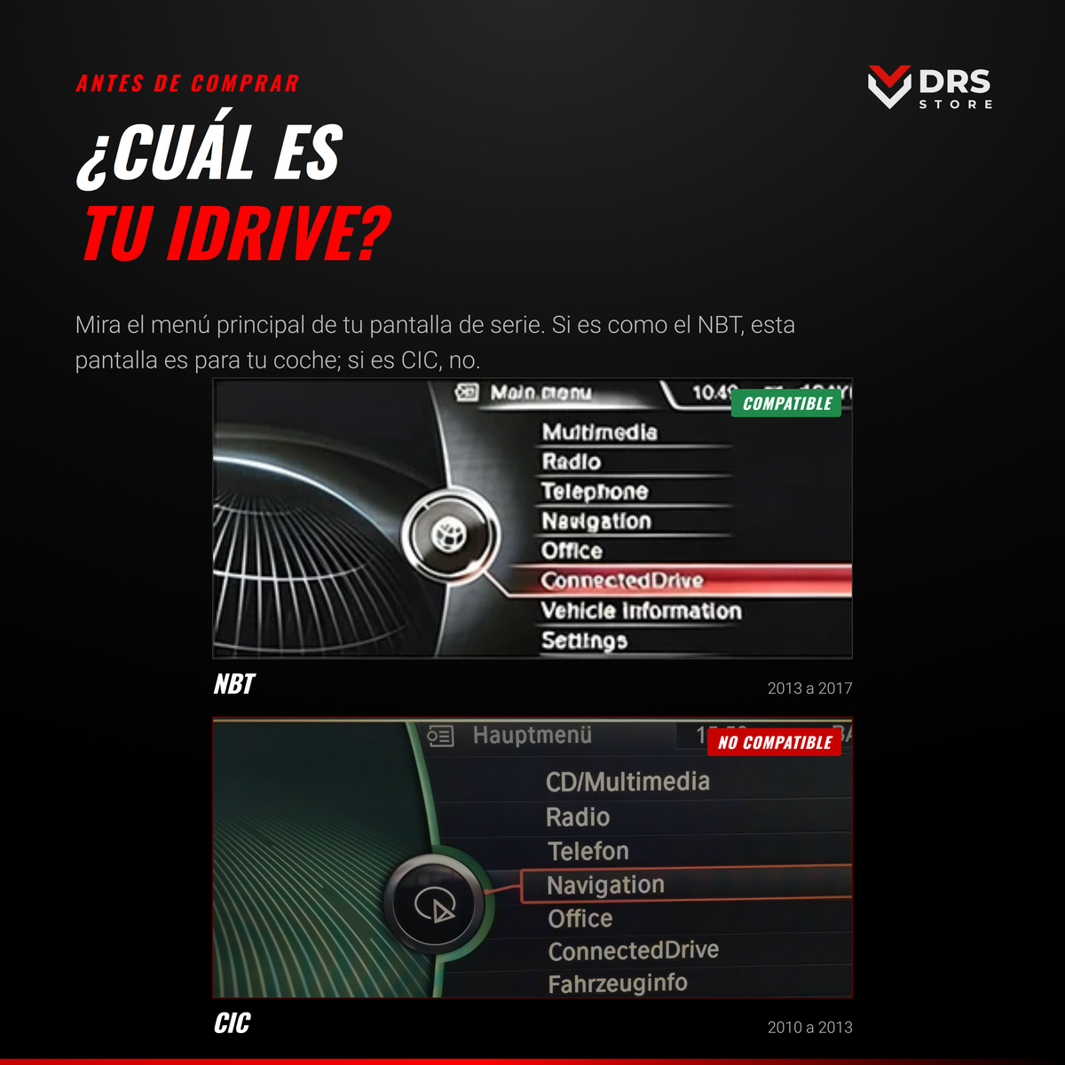 Pantalla Android BMW X3 F25 y X4 F26