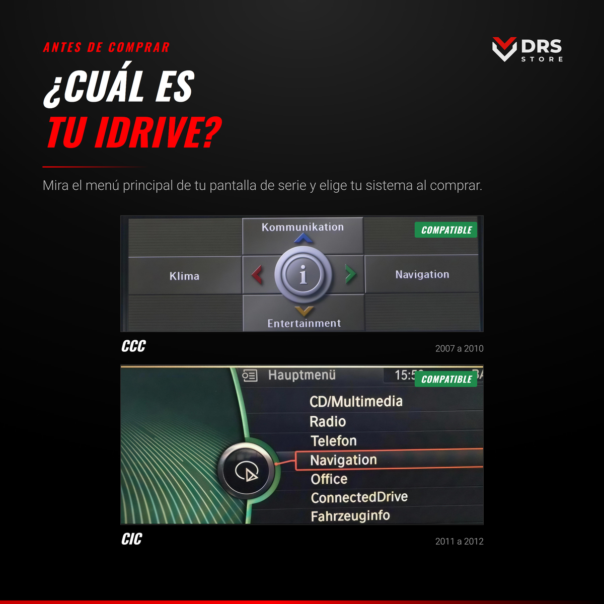 Pantalla Linux BMW X5 E70 y X6 E71
