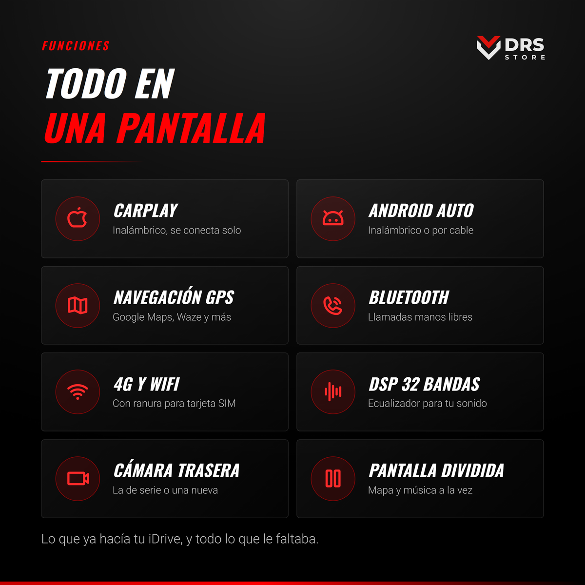 Pantalla Android BMW X5 E70 y X6 E71