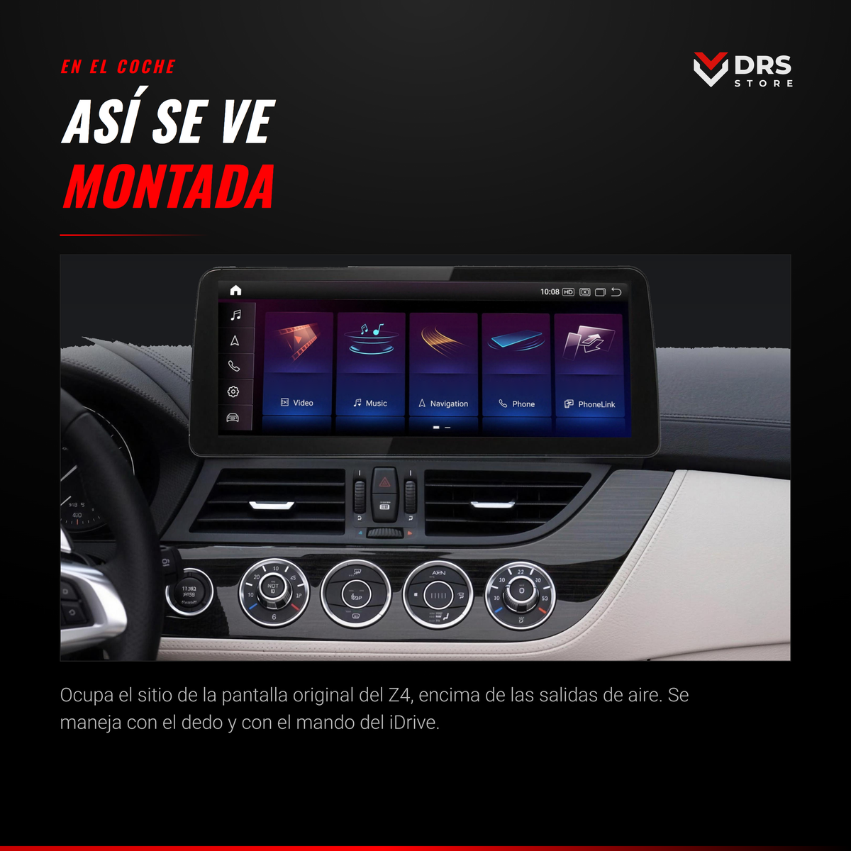 Pantalla Android BMW Z4 E89
